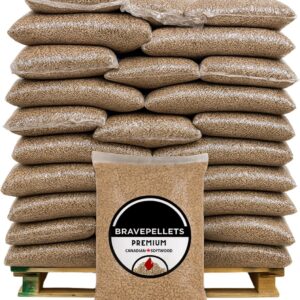 BravePellets Bulk Premium Canadese Houtpellets ENplus A1 – 990 kg